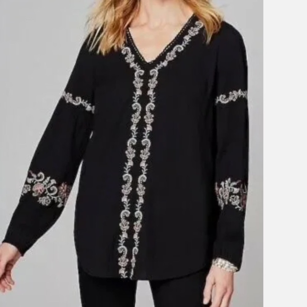 ! J. Jill  V-Neck Top